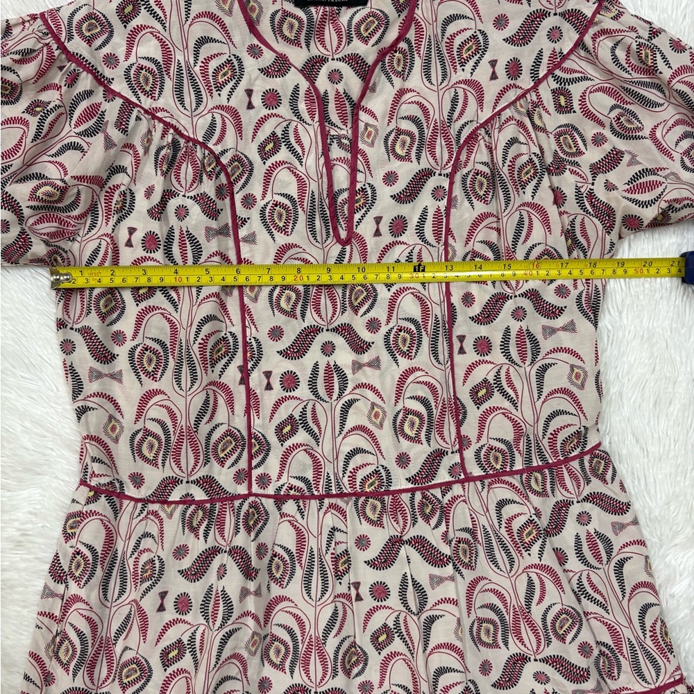 Magali pascal Boho Chic Patterned Mini Dress - image 8